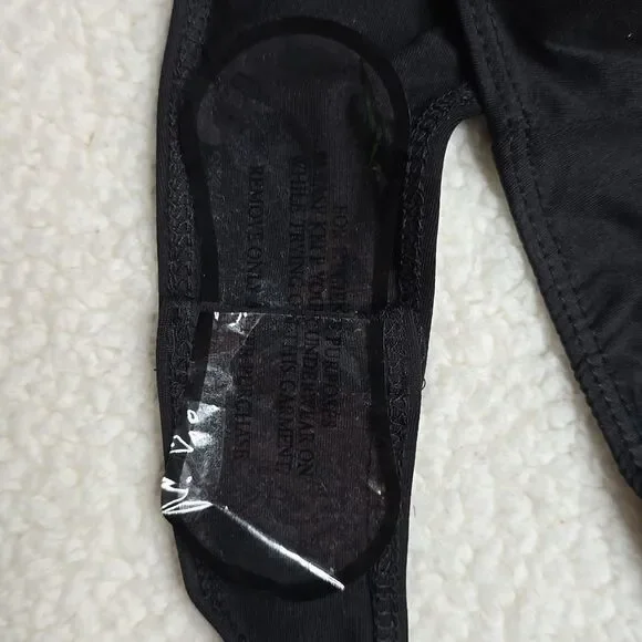 948 NWT Princess Polly Astrea bodysuit black / white Sz US 6 - Picture 5 of 7